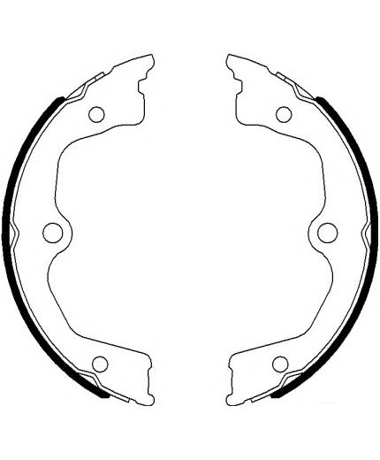 BOSCH Колодки дисковые