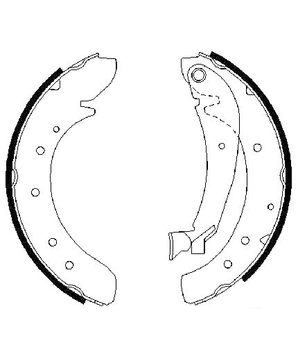 BOSCH Колодки дисковые
