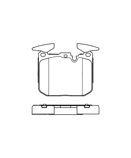 BOSCH Колодки дисковые