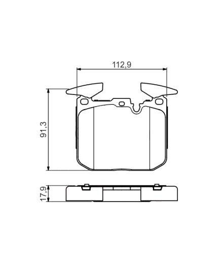 BOSCH Колодки дисковые Фото 2