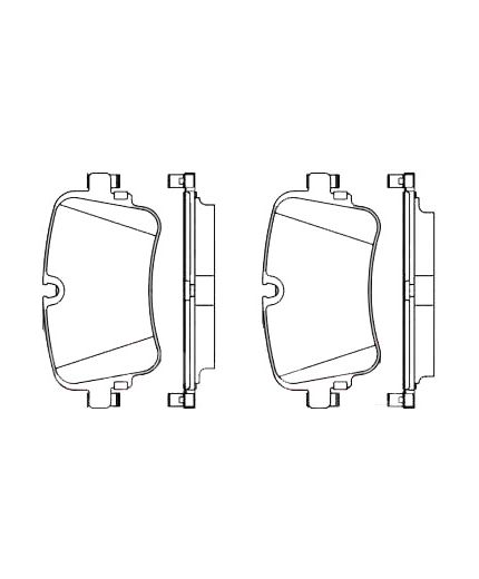 BOSCH Колодки дисковые