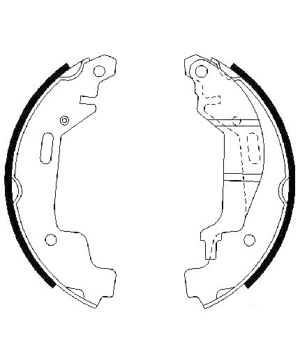 BOSCH Колодки дисковые