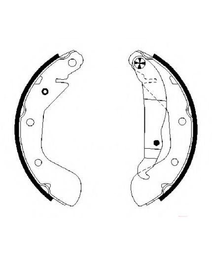 BOSCH Колодки дисковые