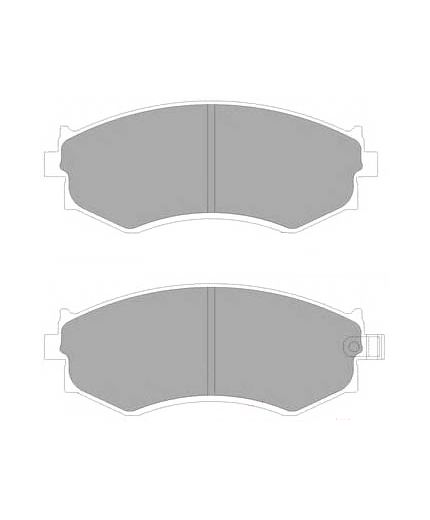 BOSCH Колодки дисковые