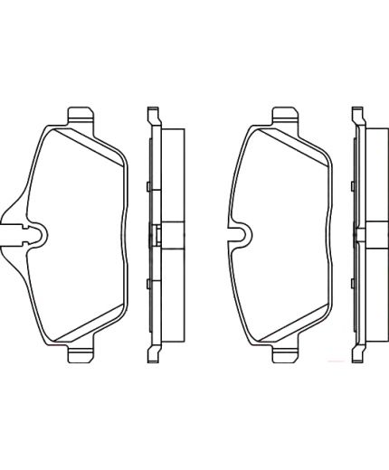 BOSCH Колодки дисковые
