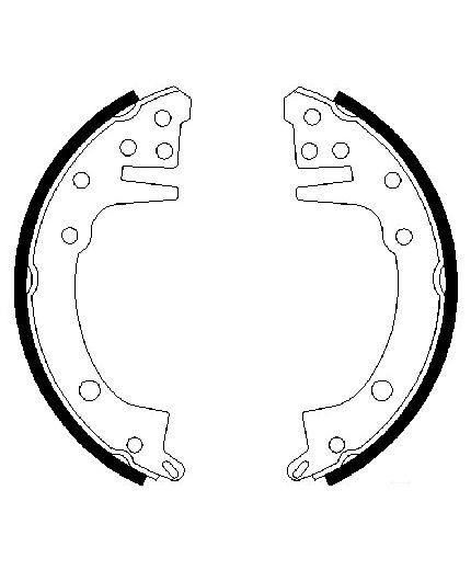 BOSCH Колодки дисковые