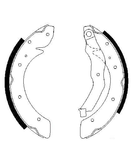 BOSCH Колодки дисковые