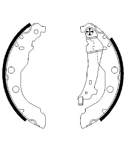 BOSCH Колодки дисковые
