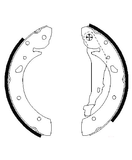 BOSCH Колодки дисковые