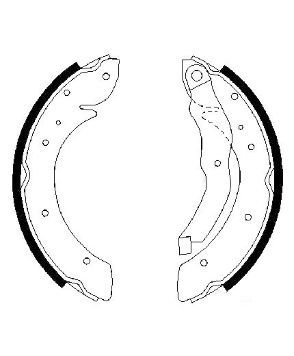 BOSCH Колодки дисковые