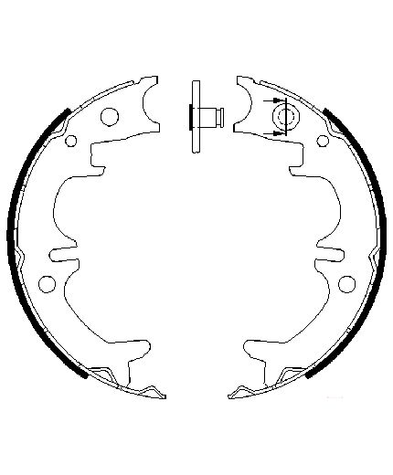 BOSCH Колодки дисковые