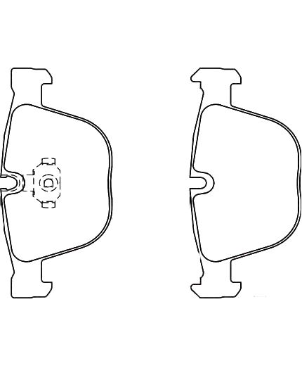 BOSCH Колодки дисковые