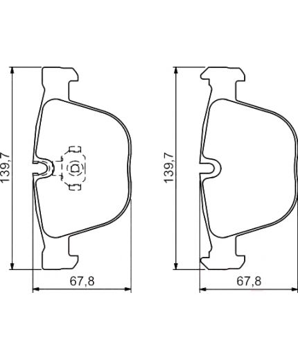 BOSCH Колодки дисковые Фото 2