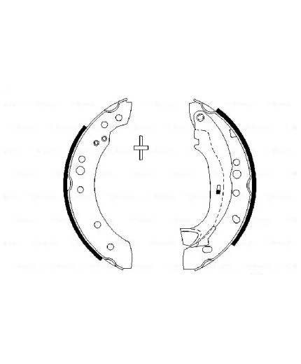 BOSCH Колодки дисковые