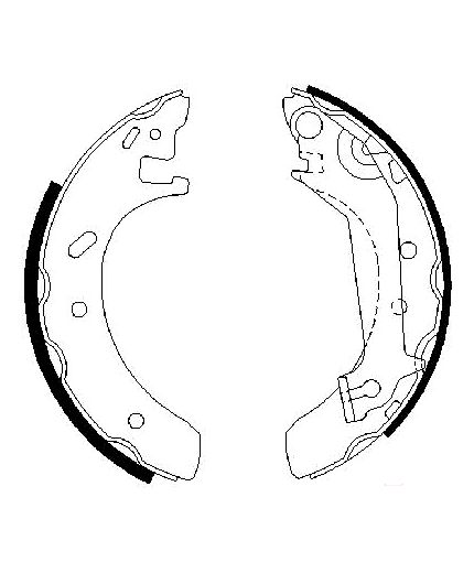 BOSCH Колодки дисковые