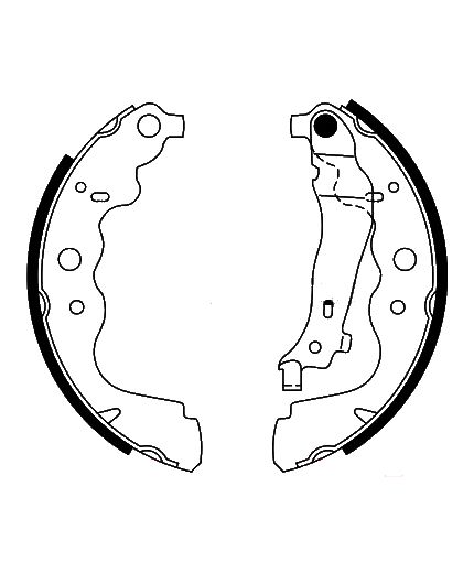 BOSCH Колодки дисковые
