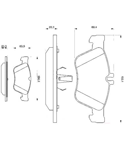 BOSCH Колодки дисковые Фото 2