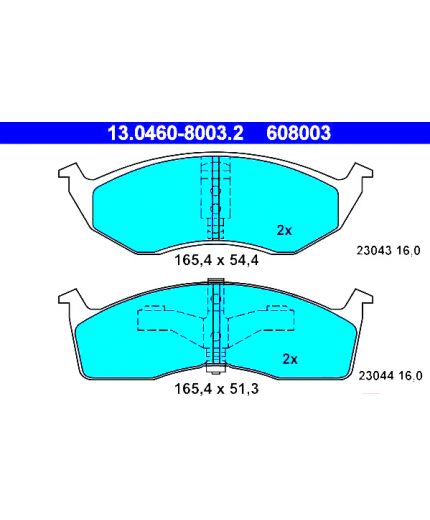 ATE Колодки дисковые Фото 2