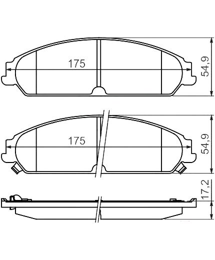 BOSCH Колодки дисковые Фото 2