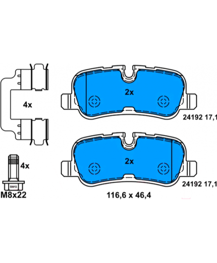 ATE Колодки дисковые Фото 3
