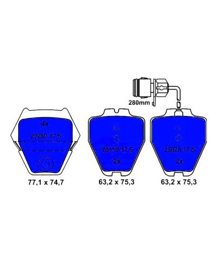 ATE Колодки дисковые Фото 2