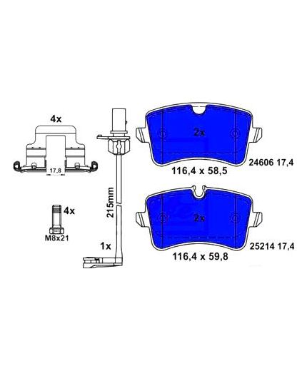ATE Колодки дисковые Фото 2