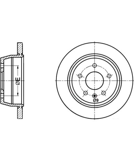 ATE Тормозной диск Фото 2