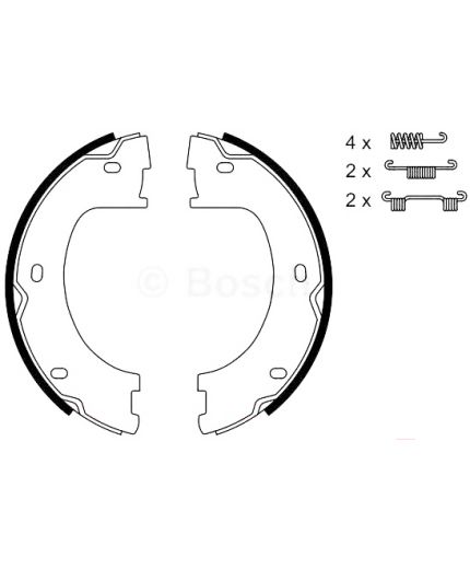 BOSCH Колодки дисковые