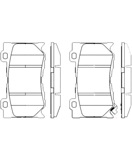 BOSCH Колодки дисковые