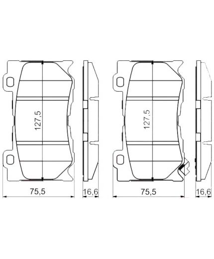 BOSCH Колодки дисковые Фото 2