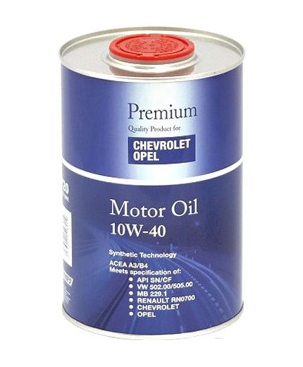 Моторное масло FANFARO 6720 for Chevrolet Opel 10W-40 1л METAL