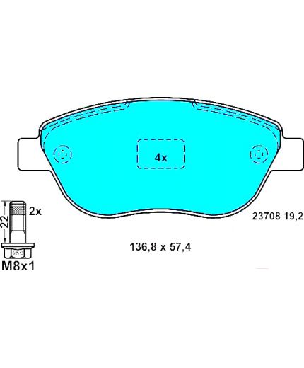 ATE Колодки дисковые Фото 2