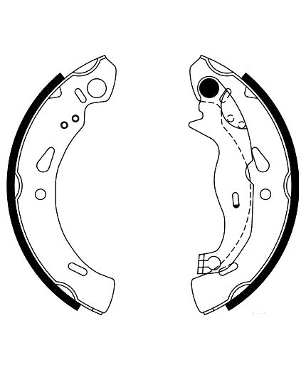 BOSCH Колодки дисковые