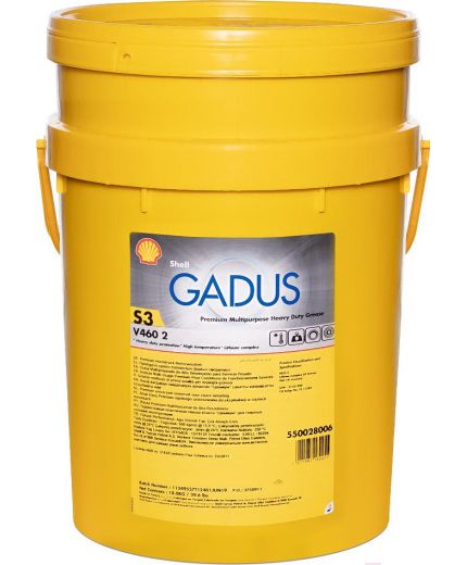 Смазка SHELL Gadus S3 V460 2 18кг Фото 2