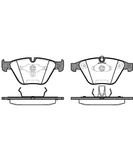 REMSA Колодки дисковые Фото 3