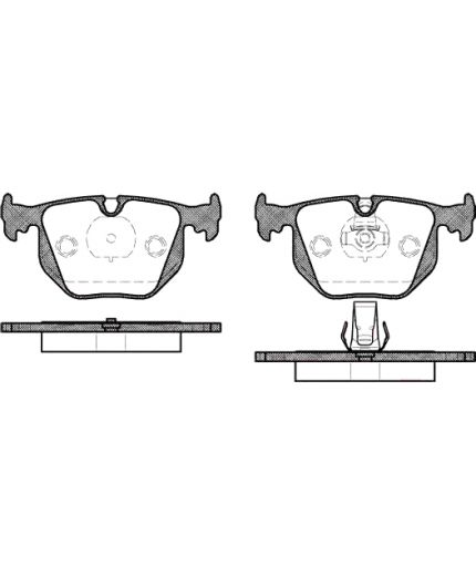 REMSA Колодки дисковые Фото 3