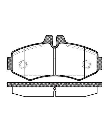 REMSA Колодки дисковые Фото 3