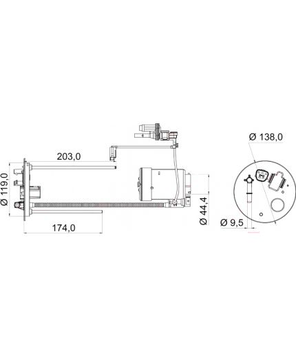 Lynxauto Фильтр топливный Фото 3