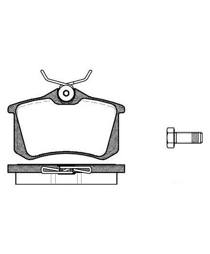 REMSA Колодки дисковые Фото 3