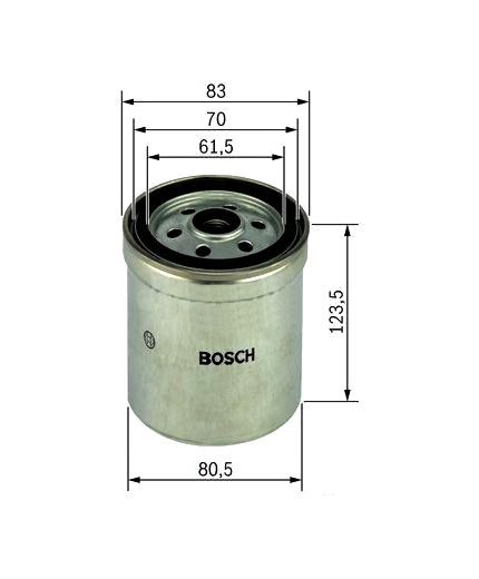 BOSCH Фильтр топливный