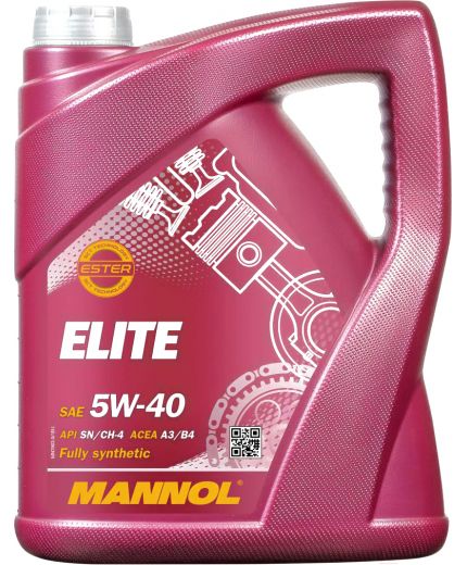 Моторное масло MANNOL Elite 5W-40 SN/CH-4 5л