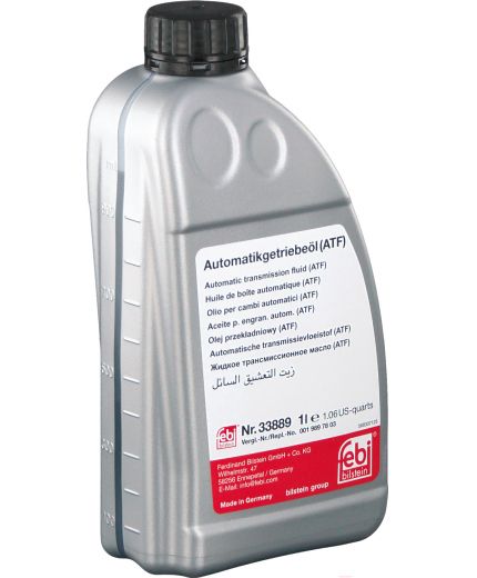 Гидравлическое масло FEBI BILSTEIN Жидкость для АКПП синяя 1л