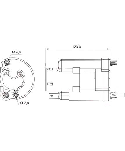 Lynxauto Фильтр топливный Фото 2