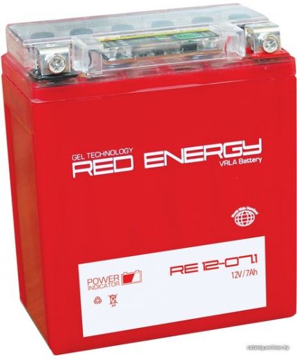 Red Energy 1207.1 (YTX7L-BS) (7 А/ч) Фото 2