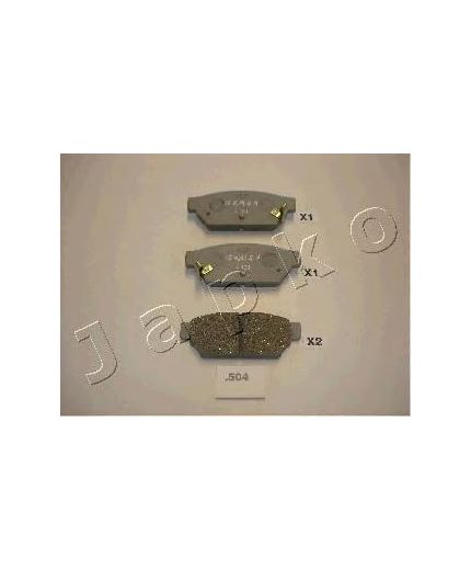 JAPKO Колодки дисковые комплект