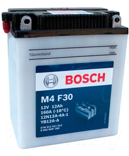 BOSCH M4 12N12A-4A-1/YB12A-A 512 011 012 (12 А/ч)