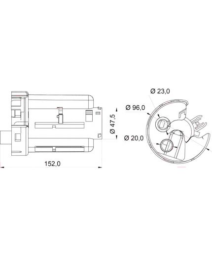 Lynxauto Фильтр топливный Фото 2
