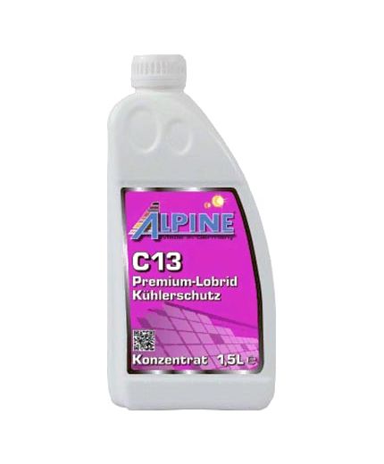 Антифриз ALPINE желтый YELLOW 1,5л Фото 2