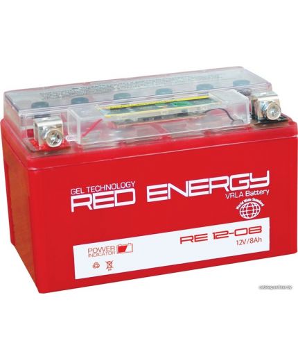 Red Energy 1208 (YT7B-BS, YT7B-4) (8 А/ч) Фото 2