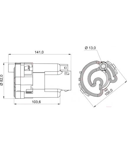 Lynxauto Фильтр топливный Фото 2